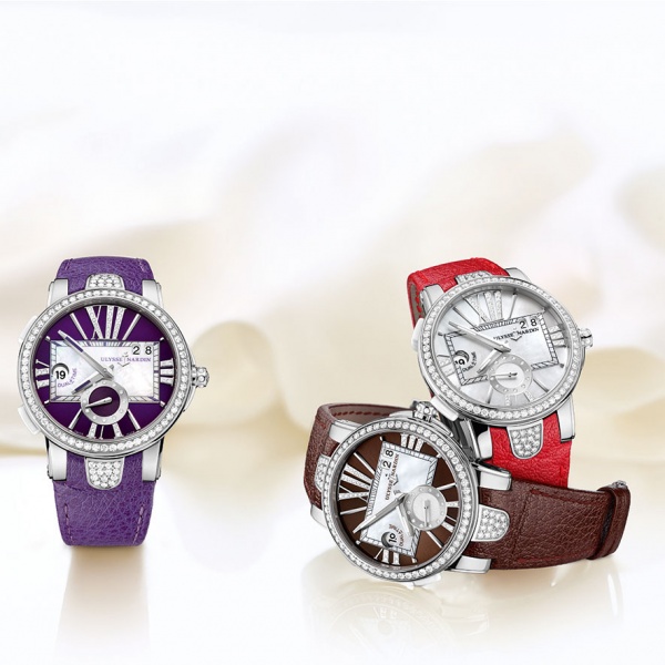 Combined The Jewelry Curiosa And The Exquisite Watches – Advanced Ulysse Nardin Executive Dual Time Lady UK Replica Watches