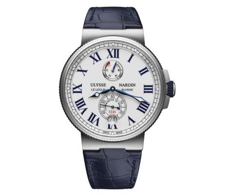 UK Ulysse Nardin Marine 1183-122/40 Fake Watches With White Lacquered Dials For Recommendation