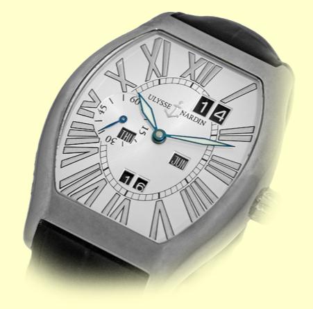 The multi-functional copy watches have silver-plated dials.
