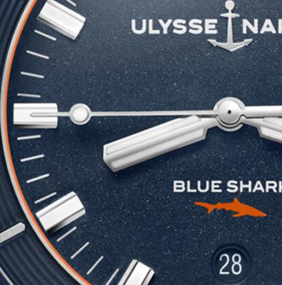 The limited fake watches have blue dials.