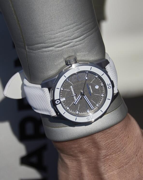 Swiss-made duplication watches are enchanting with grey color.