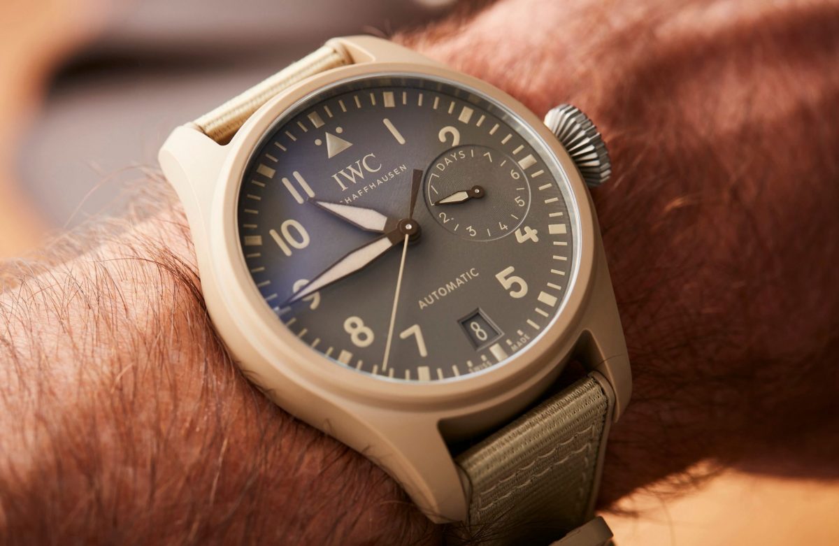 The UK AAA Replica IWC Big Pilot’s Watch Top Gun Edition and Perpetual Calendar “Mojave Desert”