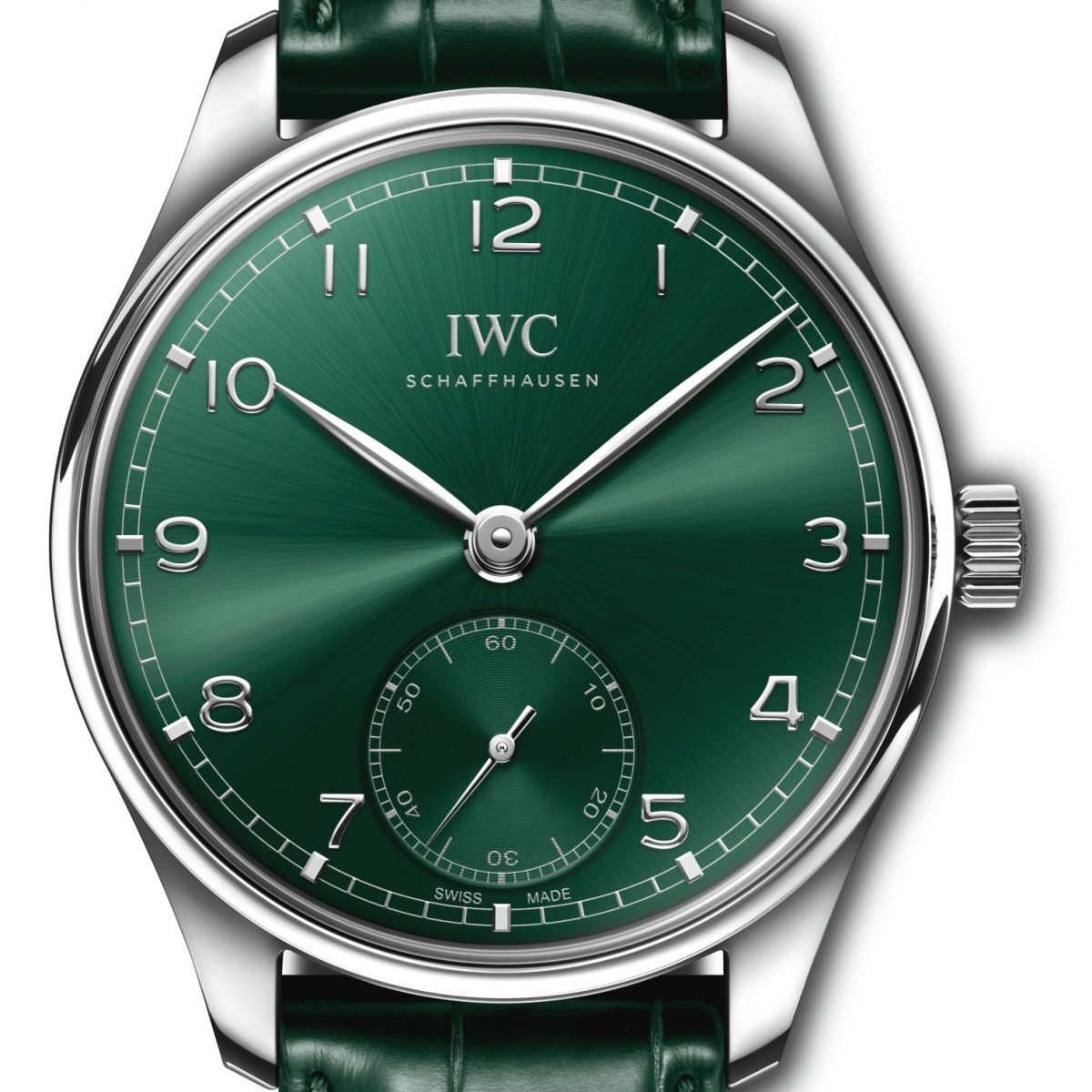 UK AAA Replica IWC Adds Green to the Portugieser Automatic 40