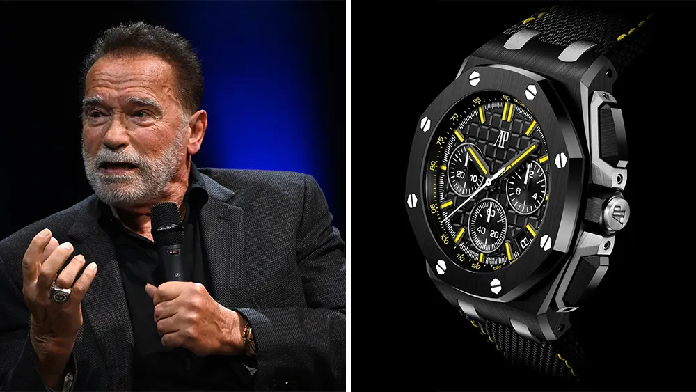 Arnold Schwarzenegger Was Detained at a German Airport Over an Ultra-Rare 1:1 Replica Audemars Piguet UK