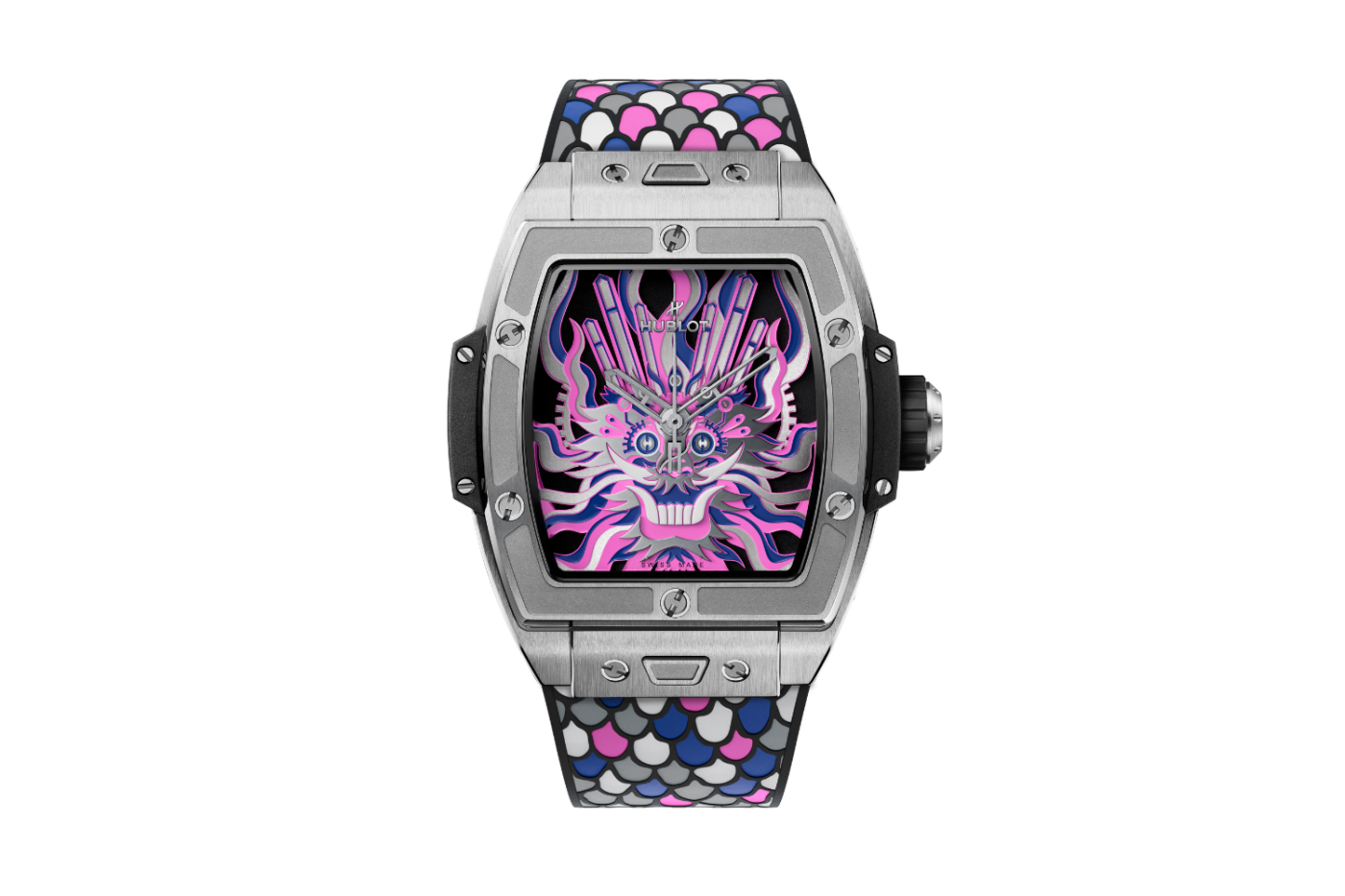 UK Swiss Replica Hublot Spirit of Big Bang Titanium Dragon